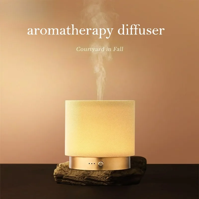 

Элегантный аромадиффузор для эфирных масел 140 мл с мягким ночником, идеально подходит для дома, офиса и зоны для занятий йогой