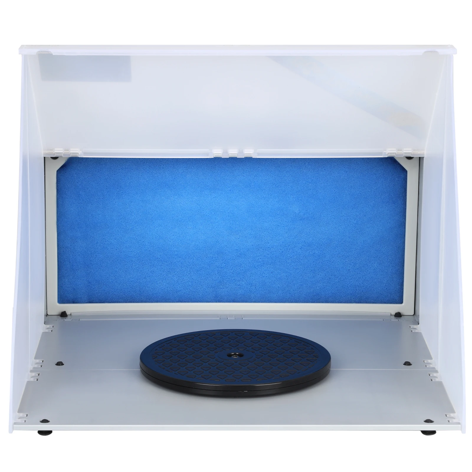 Imagem -02 - Airbrush Paint Spray Booth Exaustor com Filtro Kit Portátil para Aerografia Pintura Art Model Craft Faça Você Mesmo Hobby