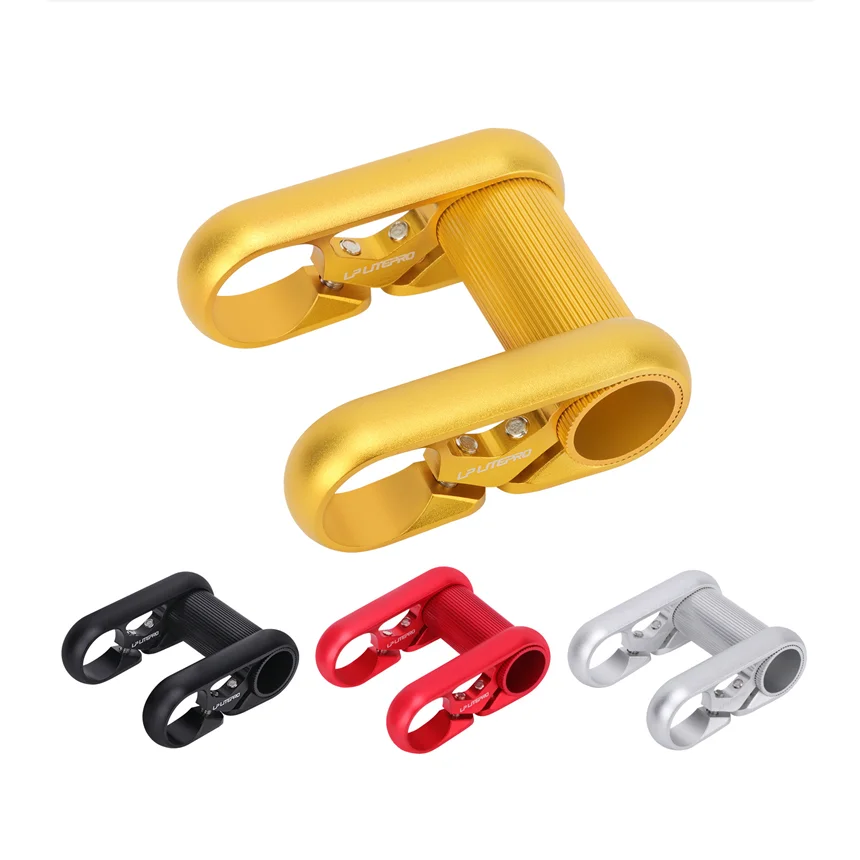 

Велосипедный руль LP Litepro, горизонтальный, с двойным стержнем, 25,4 мм, складной велосипед, полностью полый, 412 SP8, стержни из алюминиевого сплава