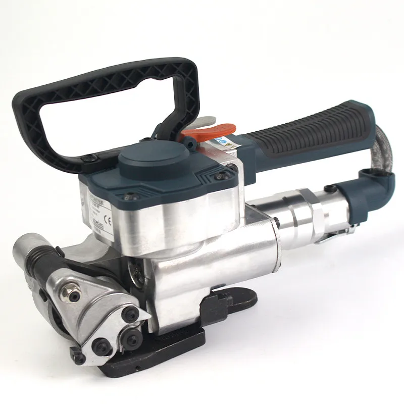 

HotB19 Pneumatic Strapping Machine PP PET Straps Packing Tool Friction Weld Strapping Tool