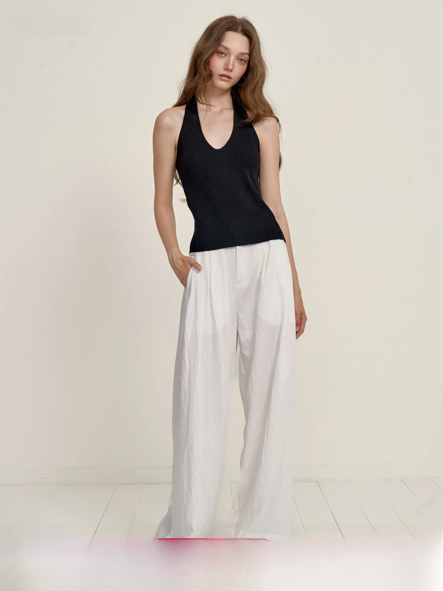 

Chill Zoe We Ink Hanging Ne Vest Women's Summer New Sle Svel Faionable Sexy Girl Strap Top Polyester Fiber