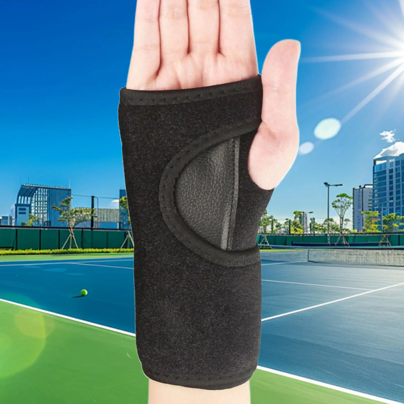 

Wrist Brace Wrist Support Compression Wraps Breathable Sleeves Splint Straps For Injury Women Men Sport Fitness Forearm Hand