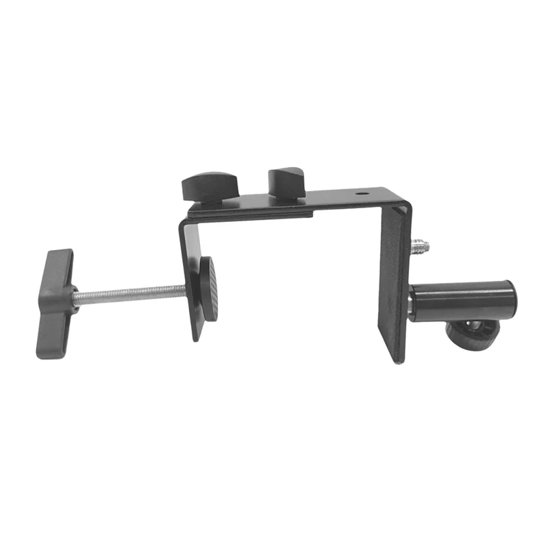 【Buy It-Now!】Heavy-Duty Desk Table Mount Clamp For Mic Microphone Arm Stand Holder Desk Lamp Bracket Clamp With 1/4 Adapter