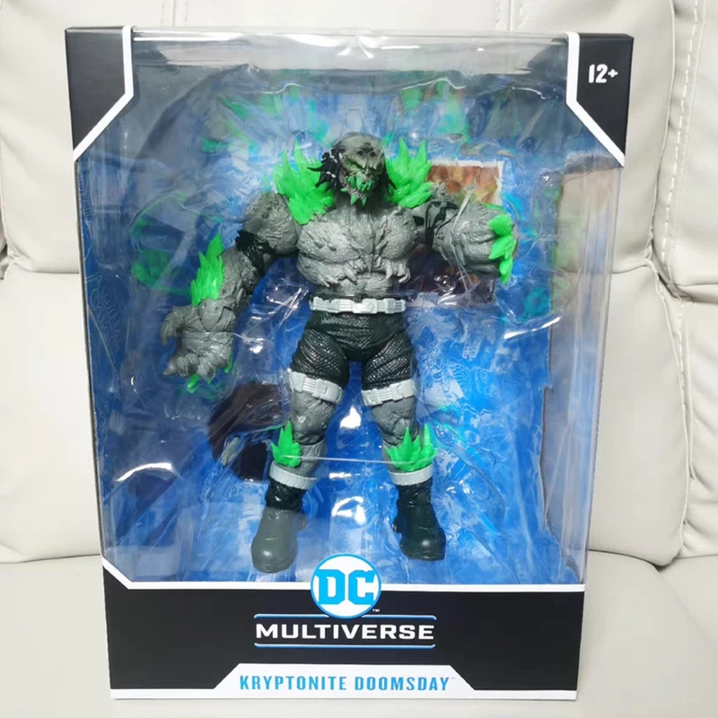 Macfarlane Dc Kryptonite Doomsday 10-inch model Noctilucent figuur held model beeldje desktop auto decoratie collectie speelgoed