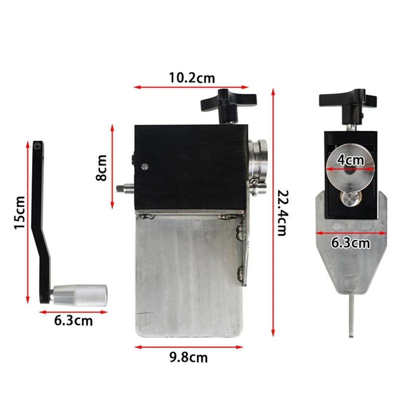 ABNO-Universal Tubing Beader Tool New Style Piping Crimping Tool Inlet Intercooler Pipeline Fit For 5/8In Or Larger