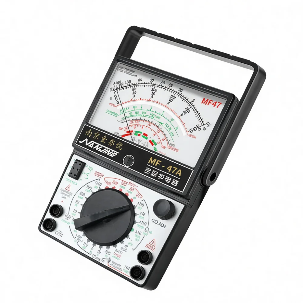 Portable Mechanical Pointer Multimeter Analog Voltmeter Resistance Tester Durable Repair Equipment For Electric Hobbyist