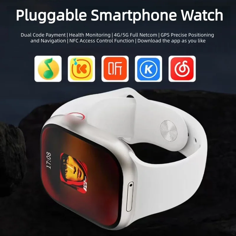 

CD20 Smart Watch Google Play GPS WIFI NFC Dual Camera Rugged Sports Android SIM Card 4G Network Smartwatch for Men Women