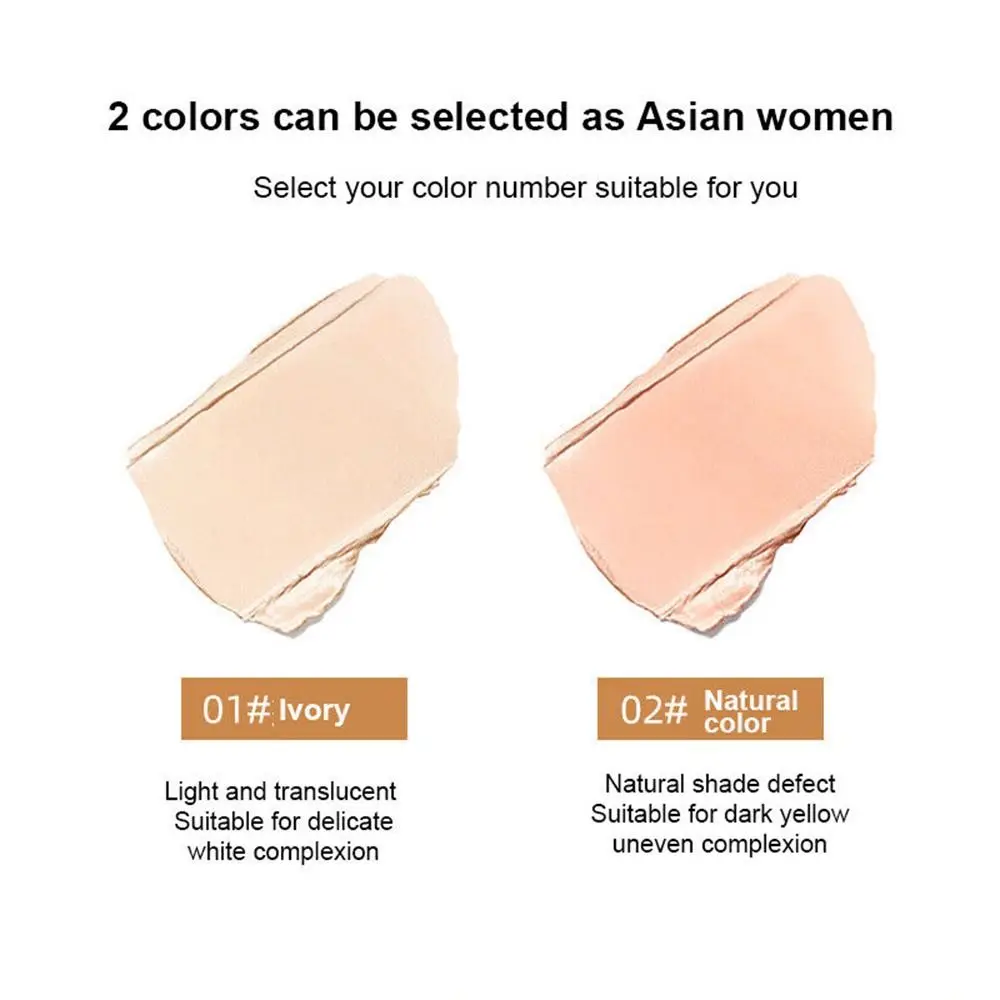 Fond de teint pour le visage, coussin d'air éclaircissant, crème Bb, fond de teint hydratant, avec éponge bouffante de champignon, correcteur