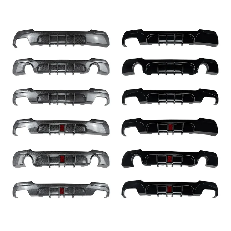 Achterbumperlip voor BMW 3 Serie Coupé E92 E93 2006-2013 voor M Sport MP Style Diffuser Splitters Spoiler Bodykit Exterieur - afbeelding 2