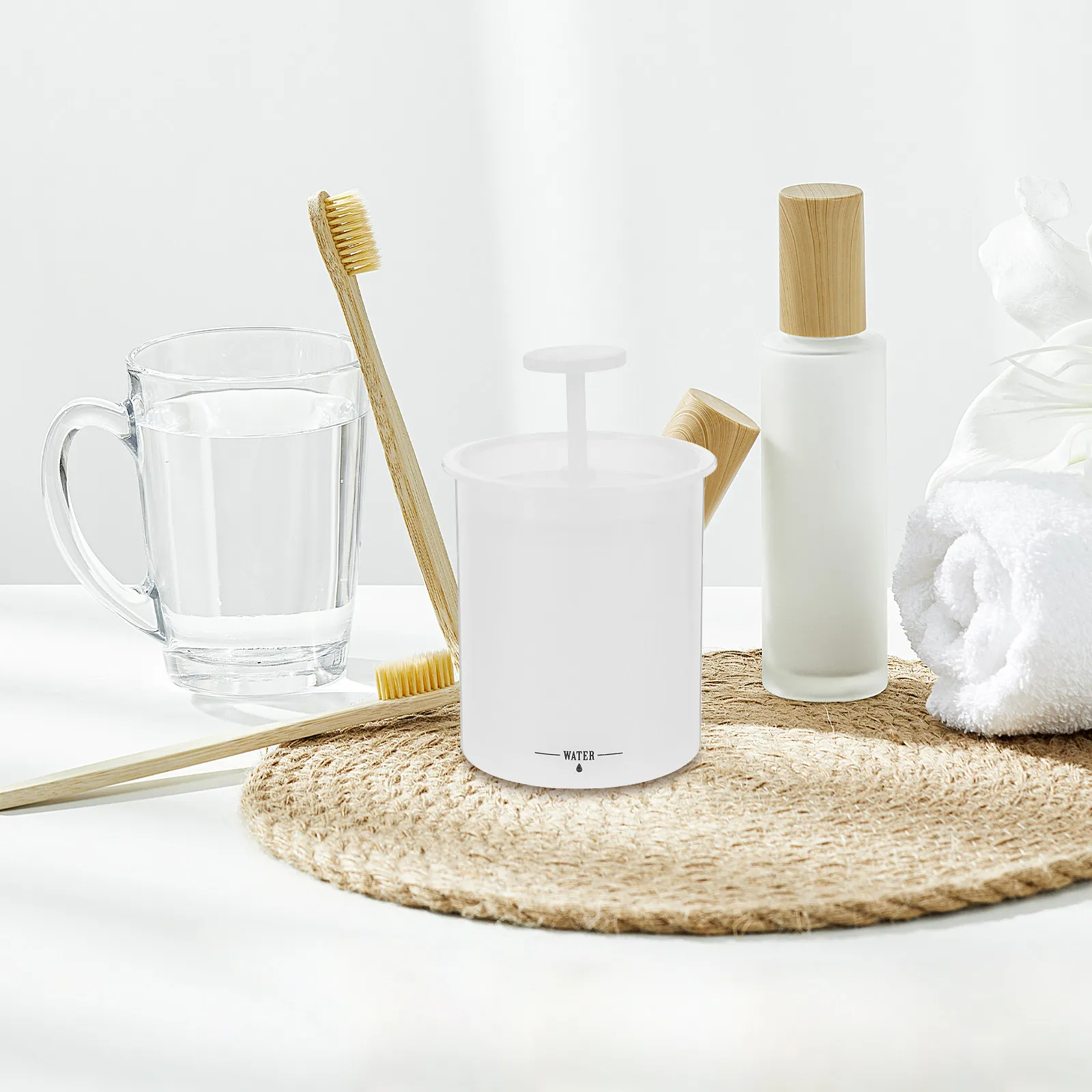Copo Espumador de Limpeza Facial (2 Peças) - Gerador de Espuma Portátil para Limpador Facial, Ferramenta de Limpeza para Cuidados com a Pele, Ideal pa