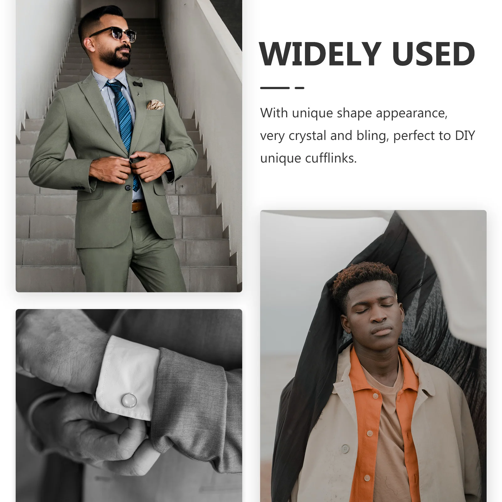 

1 Set Sleeve Button Silicone Mold For Cuff-Links Making Mold Shirt Cufflinks Diy Molds Craft Casting Kit Handmade Jewelry Making