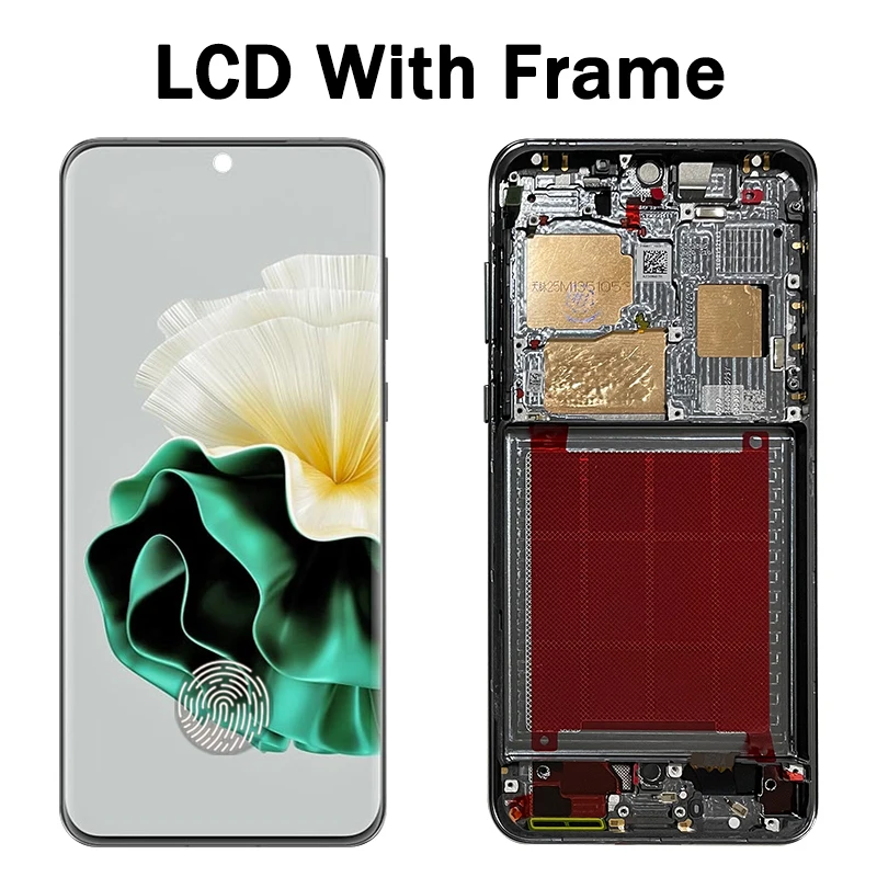 P60 Pro MNA-AL00 LX9 Display Screen For Huawei P60 LNA-AL00 LX9 LCD Display Touch Screen Digitizer Assembly With Frame