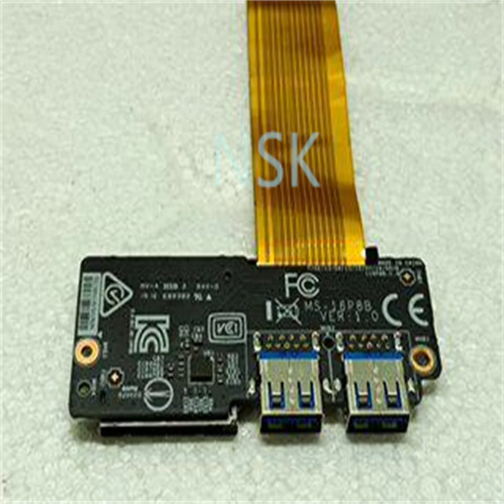 Imagem -05 - para Mis Ge63 Gl63 Gp63 Ms16p6p Placa Usb Leitor de Cartão sd com Cabo Flex 100 de Envio