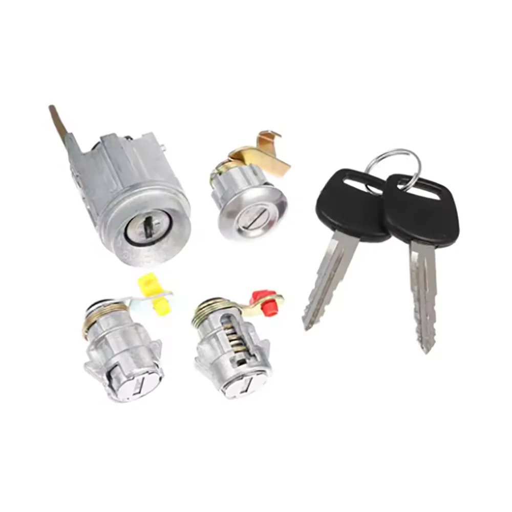 

Автомобильный цилиндр замка зажигания для Toyota Pickup 4Runner, замена 69058-60041 69005-35130, запасные части для автомобиля с 2 ключами