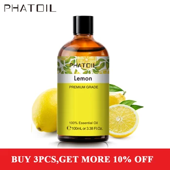 100 ml reiner natürlicher Diffusor für ätherische Öle für die Hautpflege, Rose, Orange, Zitrone, Lavendel, Rose, Geranie, Kamille, Avocado, Aromaöl