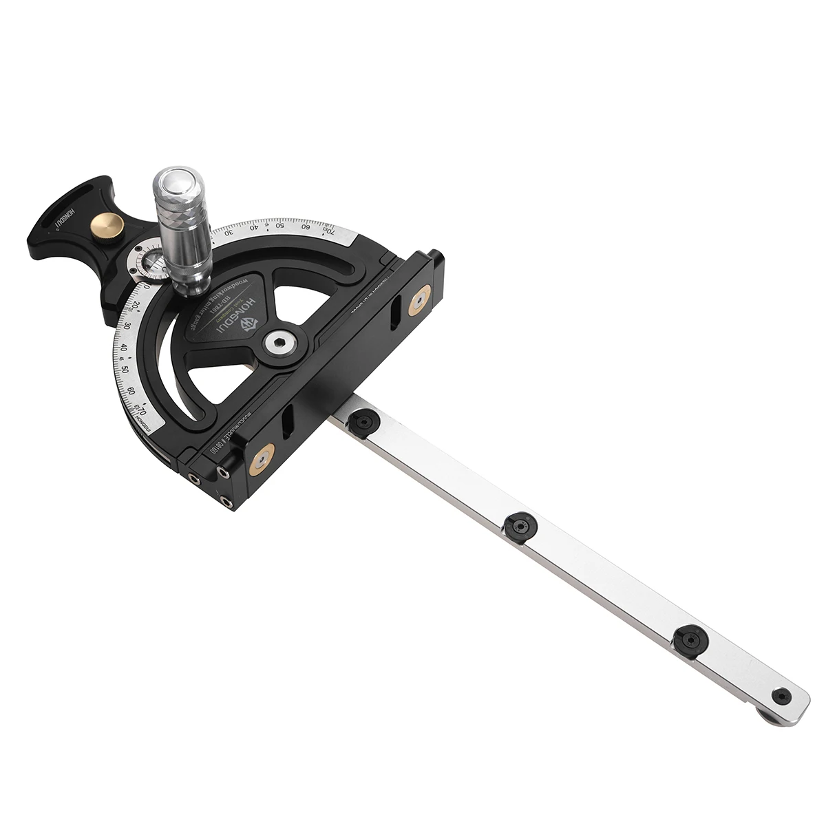 HD-MG21 850 mm verlengd hek 0-70 graden verstekmeter met voor tafelzaag router tafel precisie hoekinstelling houtbewerkingsgereedschap