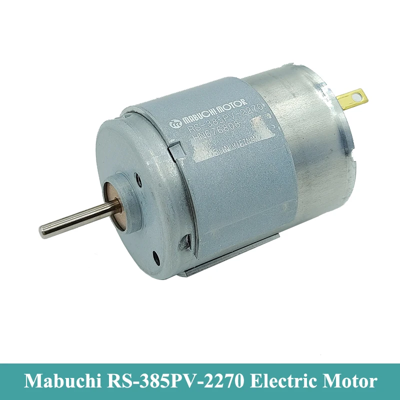 MABUCHI RS-385PV-2270 Micro 385 Motor DC 12V 18V 24V 15000RPM High Speed Carbon Brush Electric Motor DIY Hair Drier Toy Model