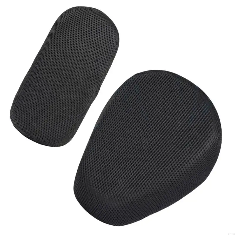 

Honeycomb E-bike Cover Quick Dry Anti Slip Mesh Ventilated Cushion Cover Weatherproof Construction Breathable
