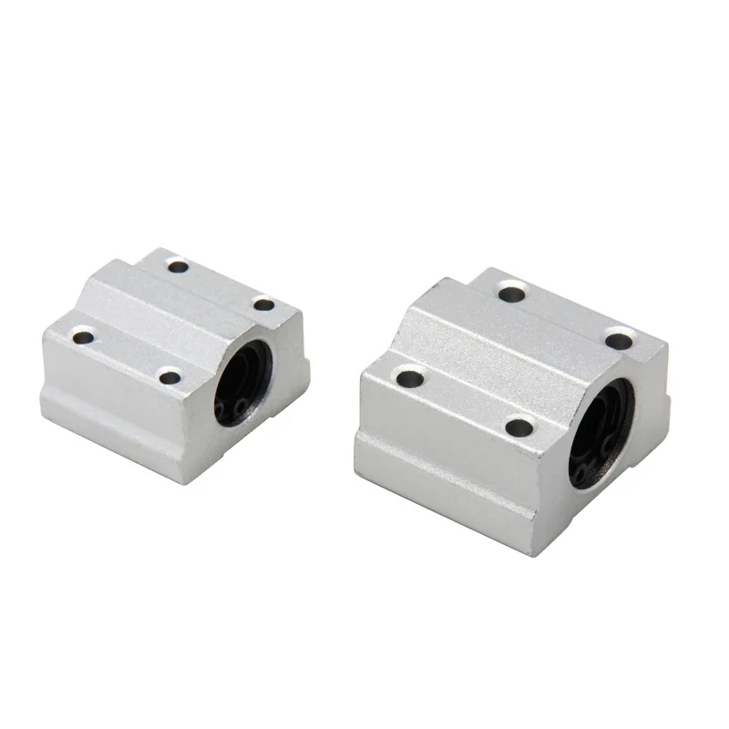 4 Stücke Linear Motion Kugellager Gleitblock Buchse SC6UU SCS8UU SC10UU SC12UU SC16UU für Linear Guild Schienenwelle CNC 3D Drucker – Detail 2