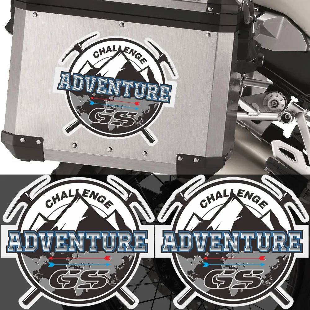 

For BMW R1200GS Trunk R 1200 GS GSA Adventure Motorcycle Tail Top Side Box Cases Luggage Aluminium Protector Stickers Decals