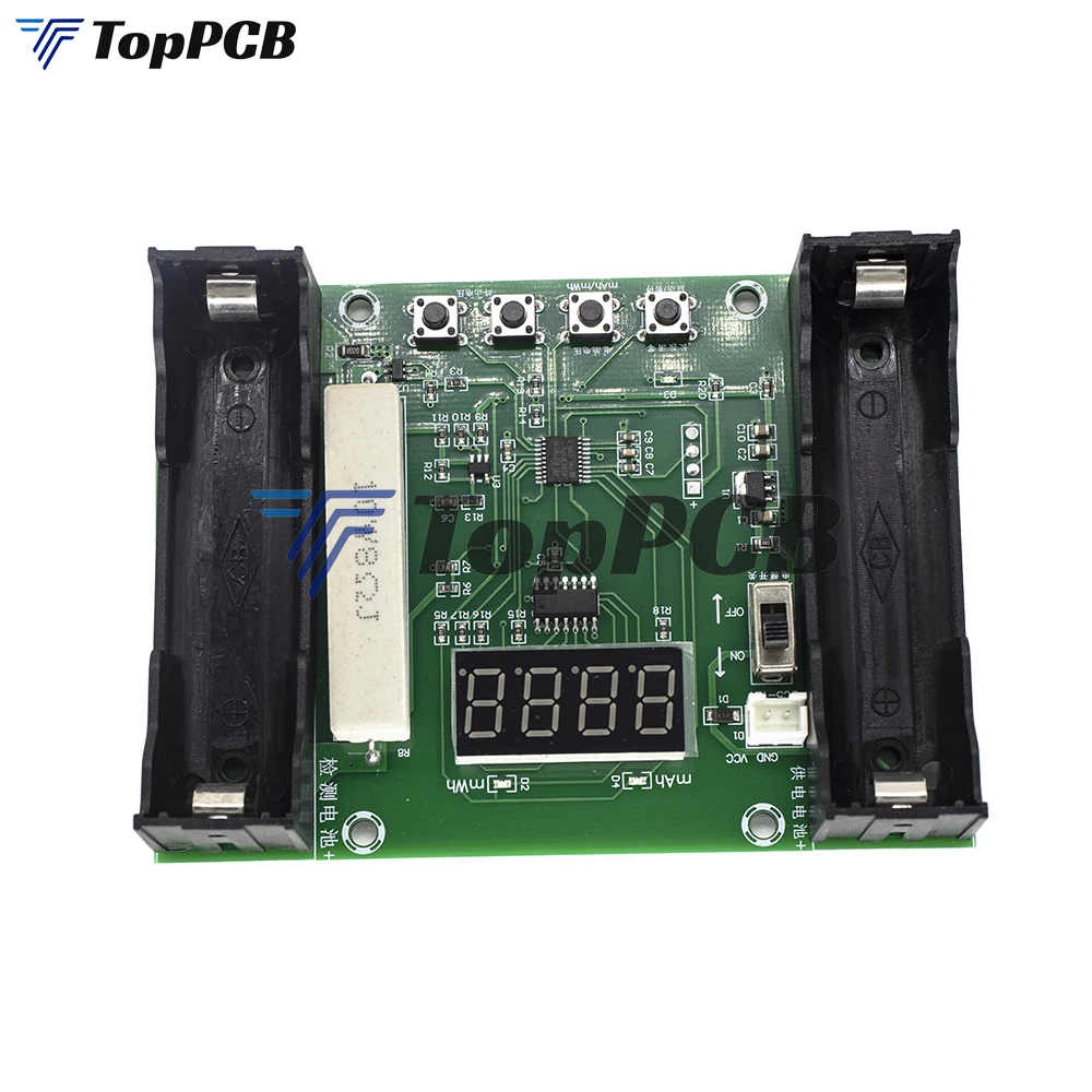 LED Digital 18650 Lithium Battery Capacity Tester Discharge Energy Testing Meter mAH Electronic Load Battery Tester Detector