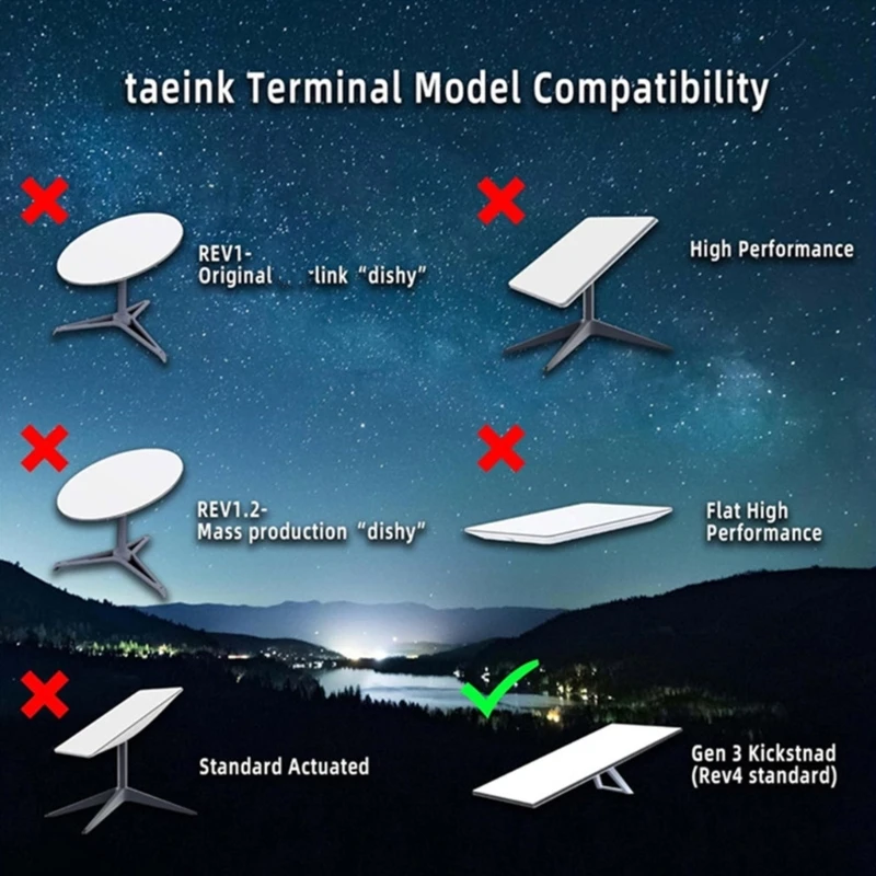 Braket Penopang Parabola untuk Pemasangan Mudah Pemasangan Atap Satelit Gen3 H7JF