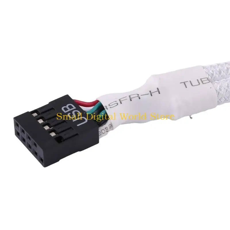77UB Experience Improved USB Quality with this Shielded USB 2.0 9 Pin Splitter