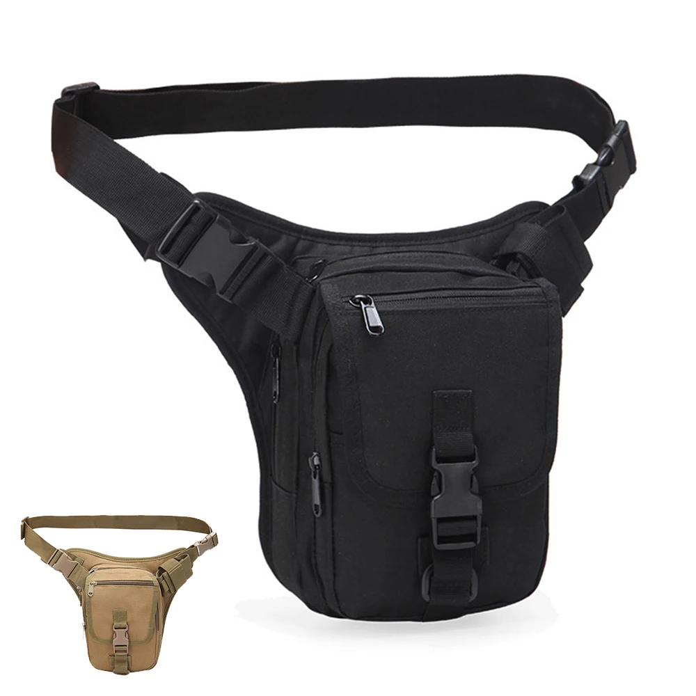 Men Waist Fanny Pack Bag For short pistol Military Tactical Outdoor Sports Hunting Climb Travel Male Bum Hip Belt Bags