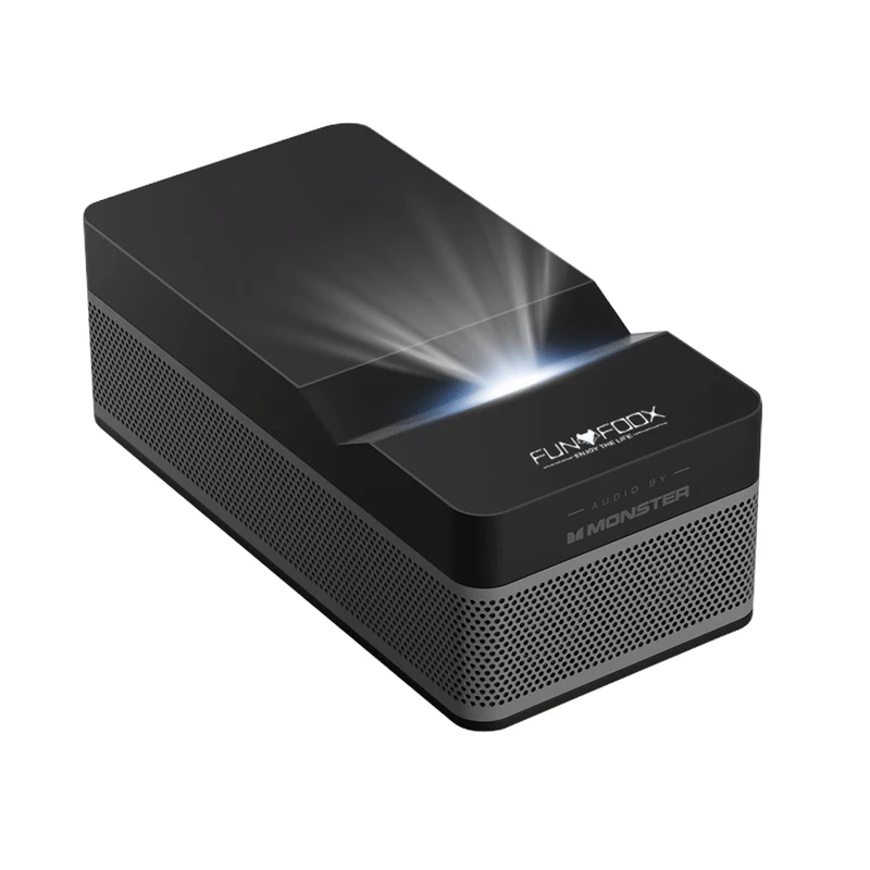 

Native 1080P 5G WiFi Short Throw Projector 4K Support, 6800 Lumens 4D Keystone