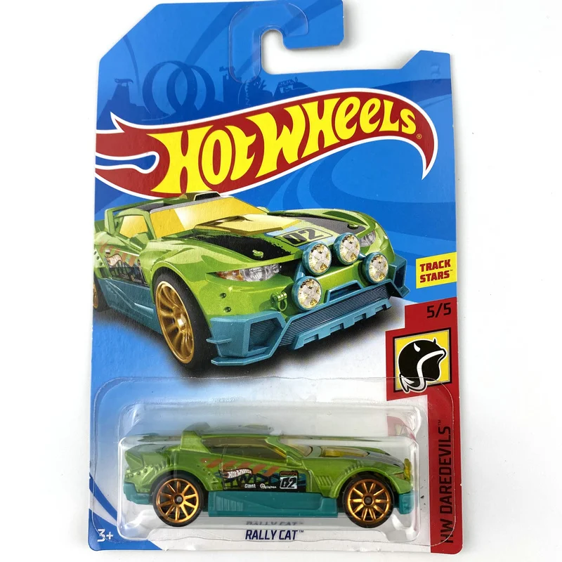 2018-FRR92 HOT WHEELS 1:64 RALLY CAT diecast car model gifts