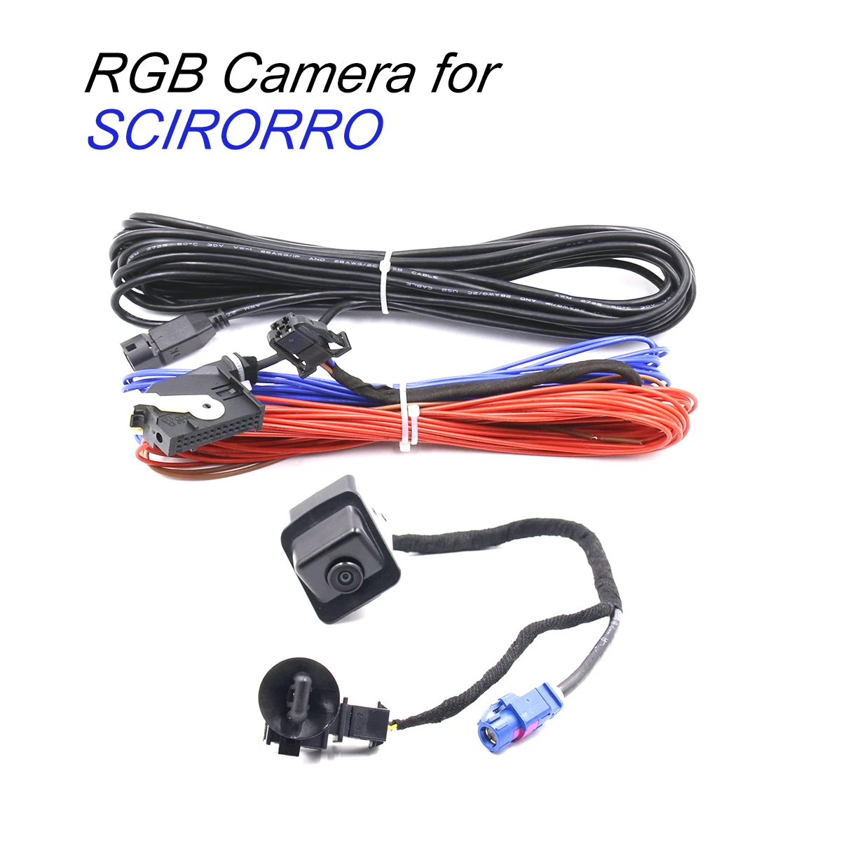 For VW SCIROCCO Passat CC JETTA GOLF RNS510 RCD510 RNS315 - RGB Rear View Camera