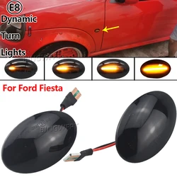 Dynamic Turn Signal LED Side Marker Mirror Light Flashing Indicator For Ford Fiesta MK3 MK4 KA Mondeo Transit Tourneo