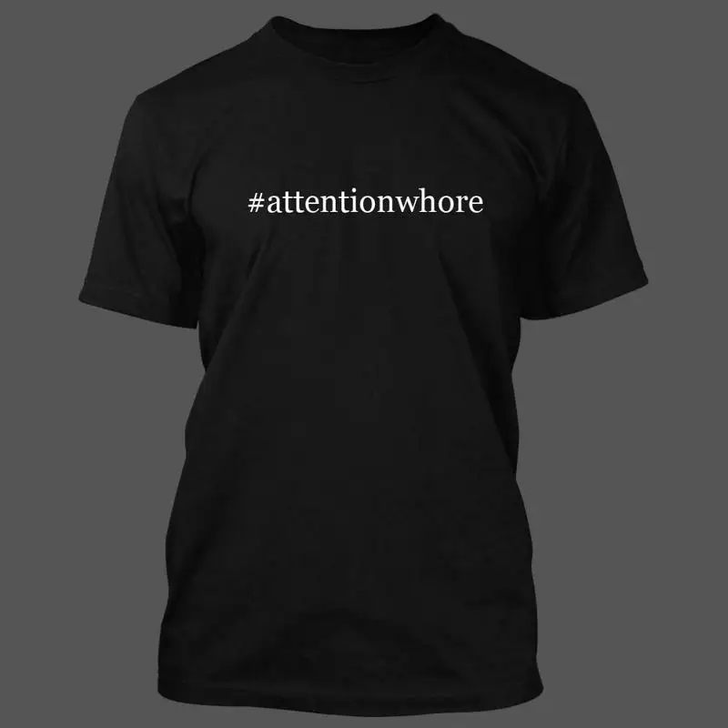 

Attentionwhore Men'S Funny T Shirt New Rare
