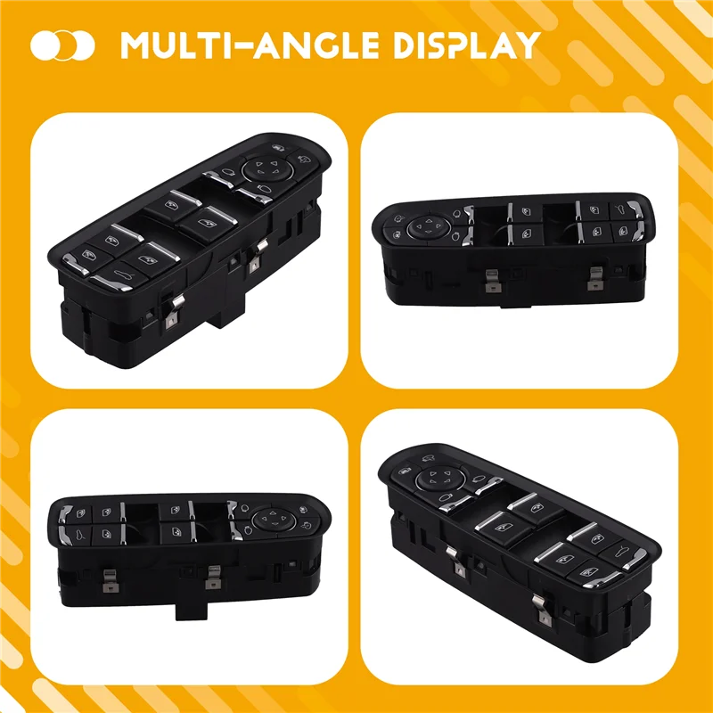 

Hot Selling-Car Electric Window Glass Lift Switch Window Control Switch Button 7PP959858MDML For Porsche Panamera Cayenne 2010-2