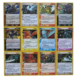 Charizard Gyarados Mewtwo Flareon Latios Flash Card PTCG English Version Starry 28 Sheets Self made DIY Game Collection gift