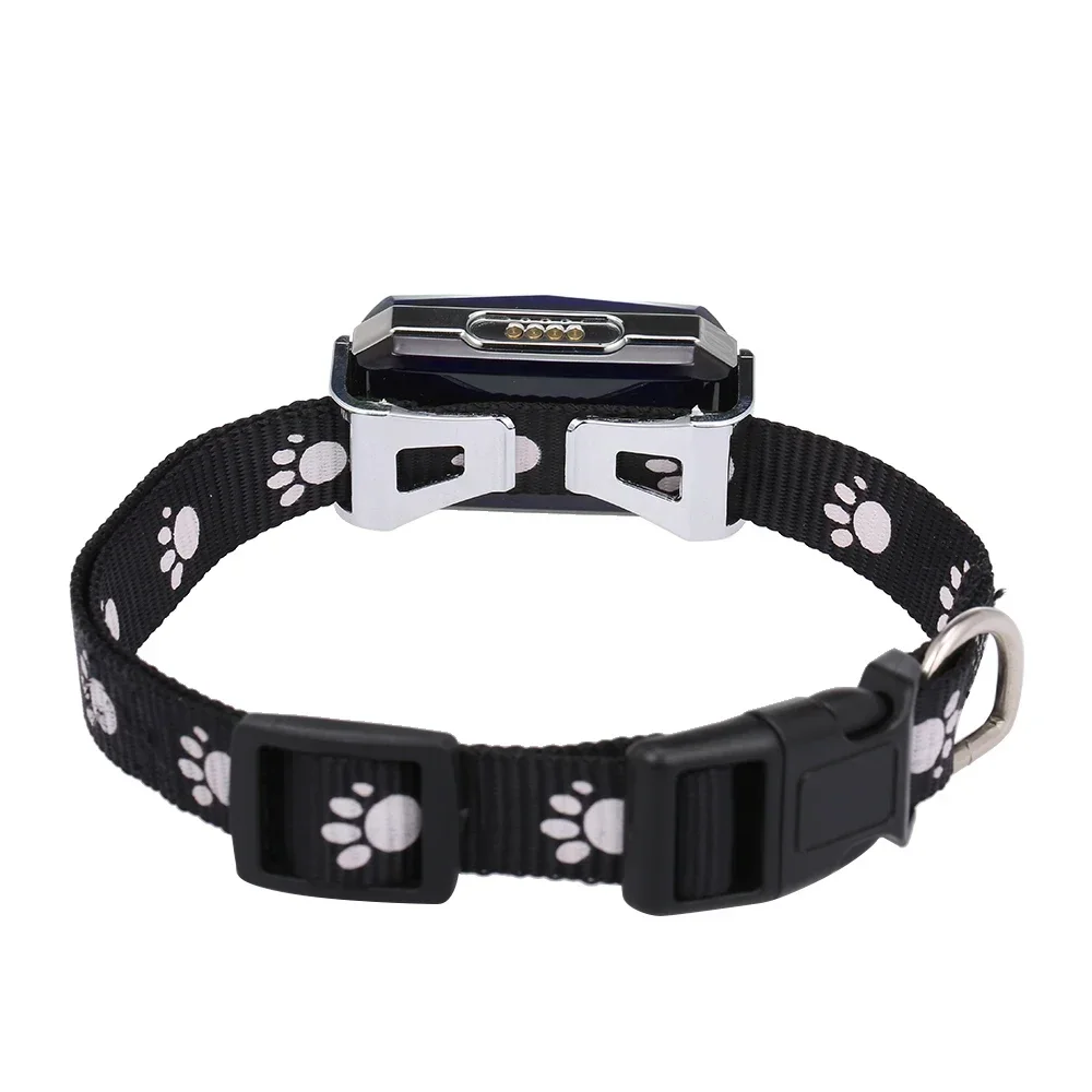 Smart Portable GPS Tracker Smart Pet Collar IP67 Waterproof AGPS Wifi LBS Lightweight Real Time Locator for Dogs Cats