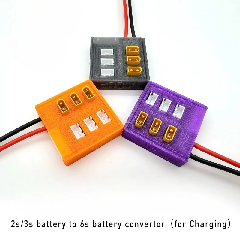 Multi-rotor Drone Battery 3x2S to 6S Series Charging Board w XT30 Connector 5A Maximum Withstand Current for D6 Pro Charger