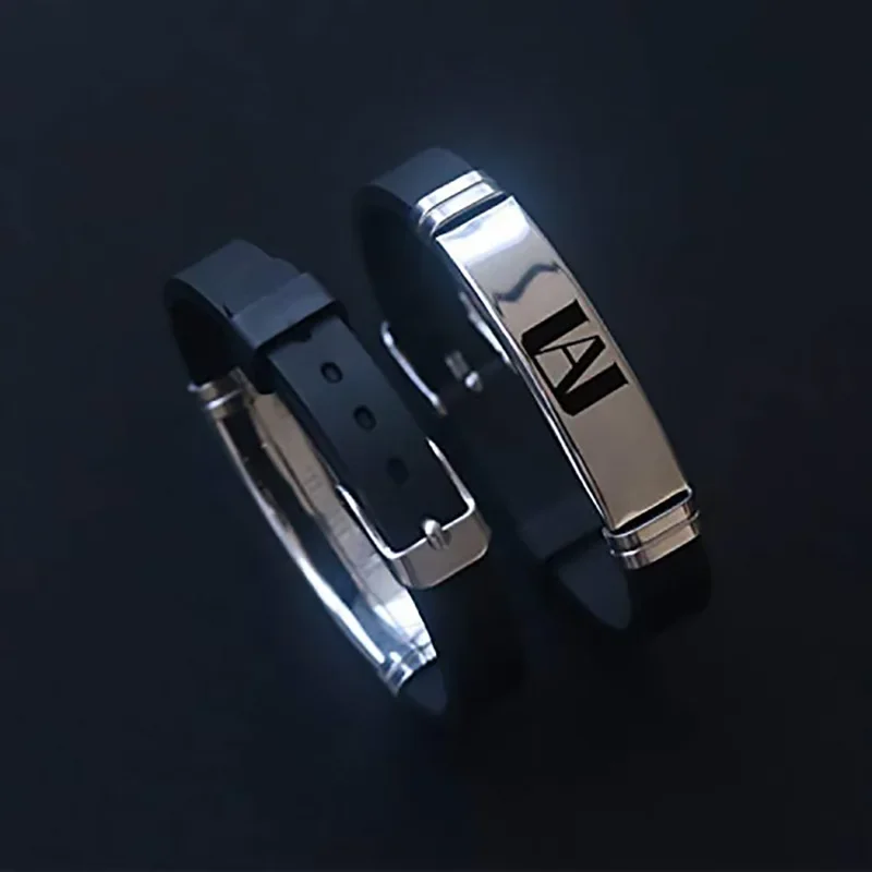 Bakugou Katsuki Popular Anime Accessories Stainless Steel Bracelets Anime Character Bracelets Anime Accessories Handsome Gifts