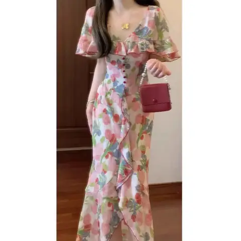 10 best sales बुना हुआ मैक्सी - №2