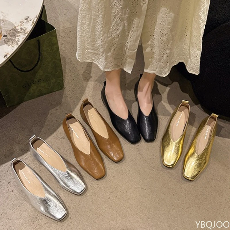 Весна-лето-Новые-женские-модные-туфли-Женские-удобные-туфли-на-низком-каблуке-Простые-универсальные-неглубокие-женские-сандалии-с-острым-носком