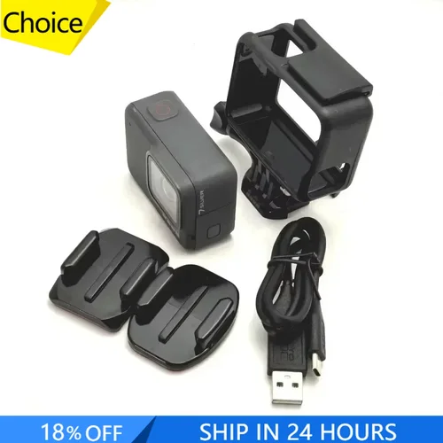 Original para GoPro Hero 7 cámara de acción plateada deporte 12MP foto transmisión en vivo cámara 4K 60fps 1080P 240fps