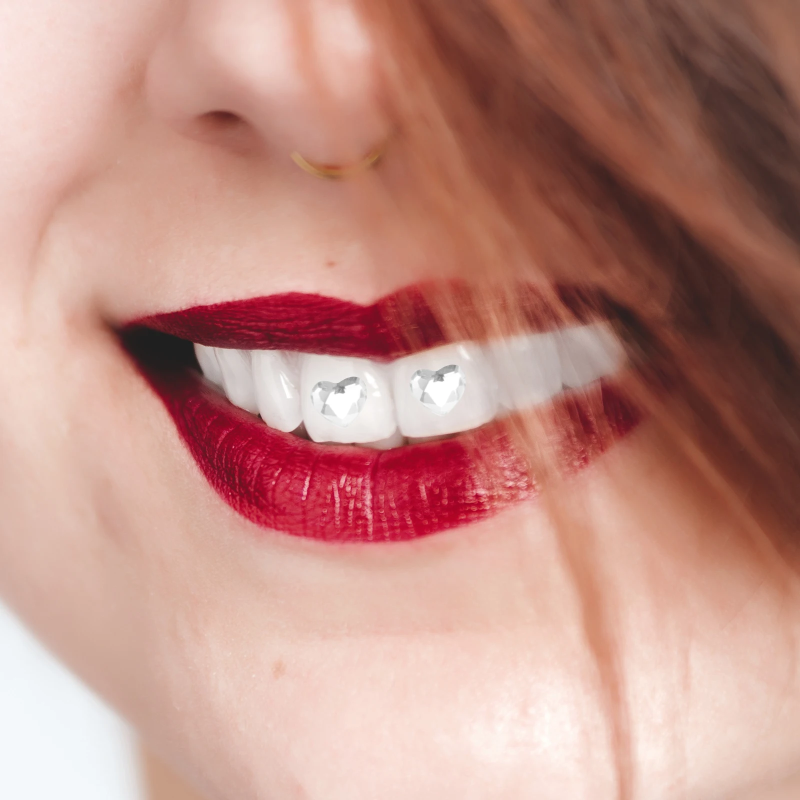 

10Pcs Teeth Jewelry Gems for Men Women Creative Fashionable DIY Teeth Decor Tooth Jewelry Rhinestones for Makeup