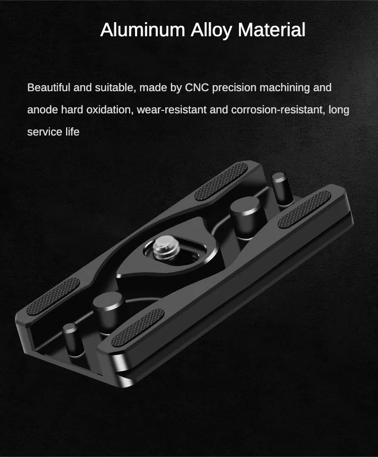 Für Block Arca Stativ Ein beins tativ Schnell wechsel platte für DSLR-Kamera Zubehör Kabel klemme Fixed Lock Port Protector Kabel wickler – Detail 3