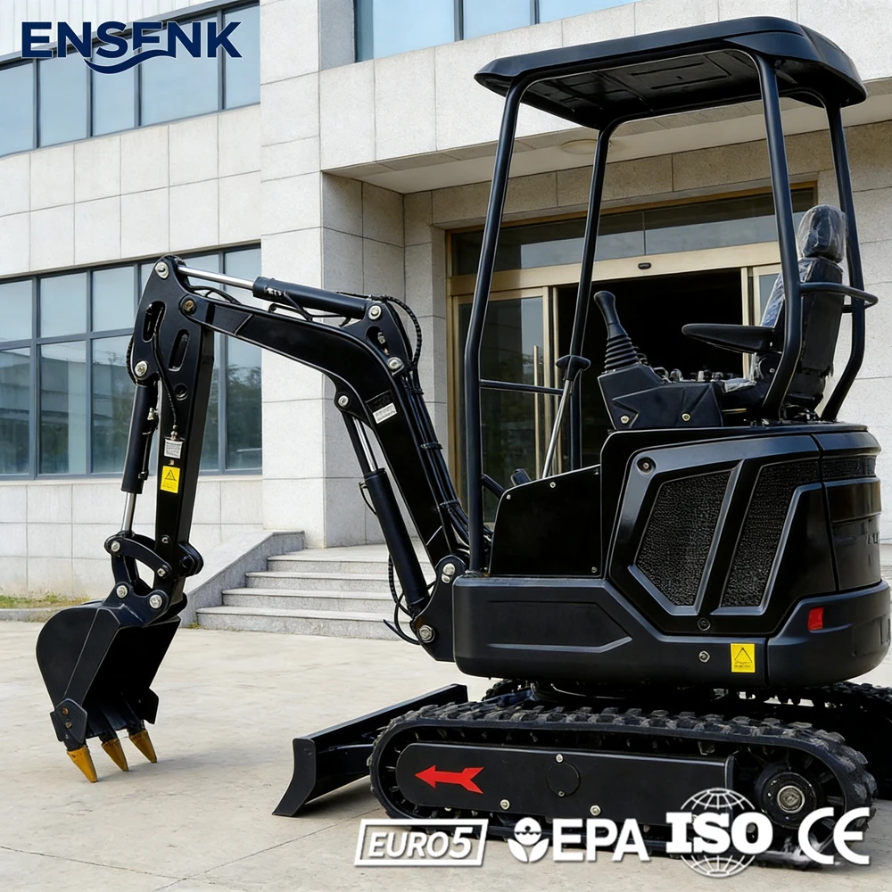 

Mini Excavator 2.0Ton With Kubota Engine And Pelle Hydrauliques For Construction Agricultural Farm Tractor Escavadora Sale