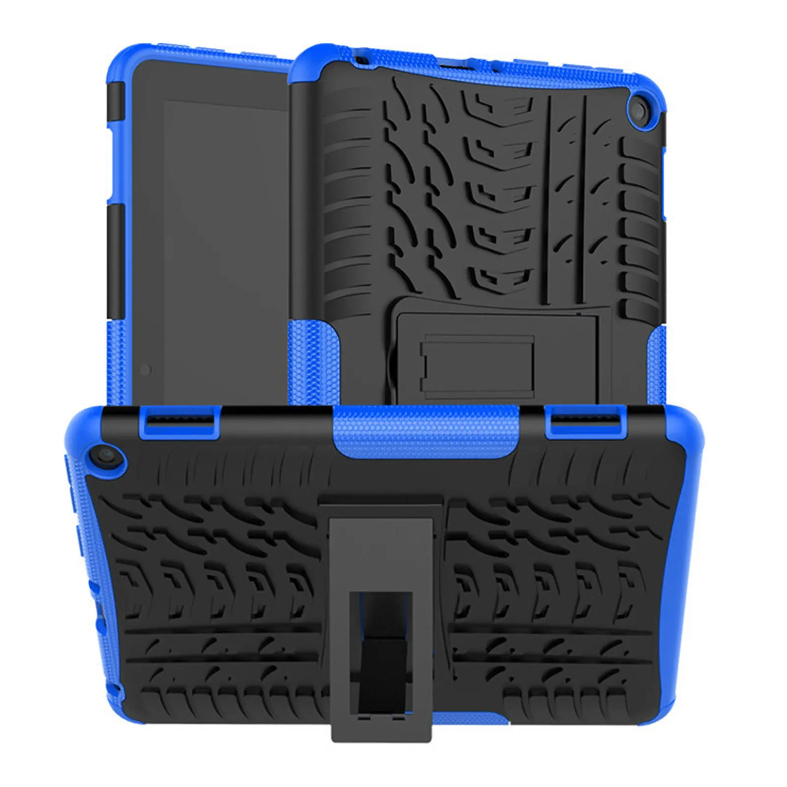 

Tablet Case for HD8 Plus Full Cover Anti Drop Scratch Proof Dirt Resistant Protective Cover PC Silicone Material Easy