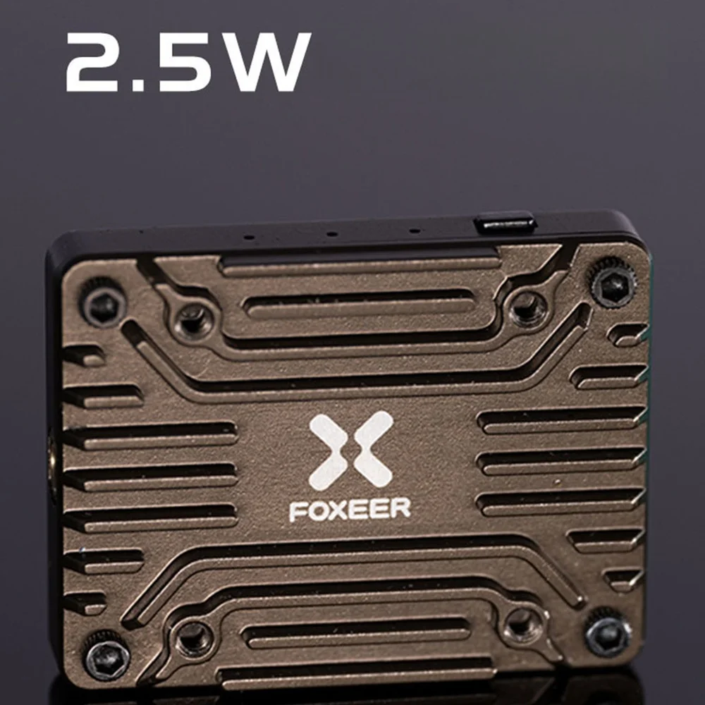 

Foxeer Reaper Extreme 5,8 ГГц Pit/25 МВт/200 МВт/500 МВт/1,5 Вт/2,5 Вт 2500 МВт 72CH VTX FPV передатчик для радиоуправляемого дрона на большие расстояния