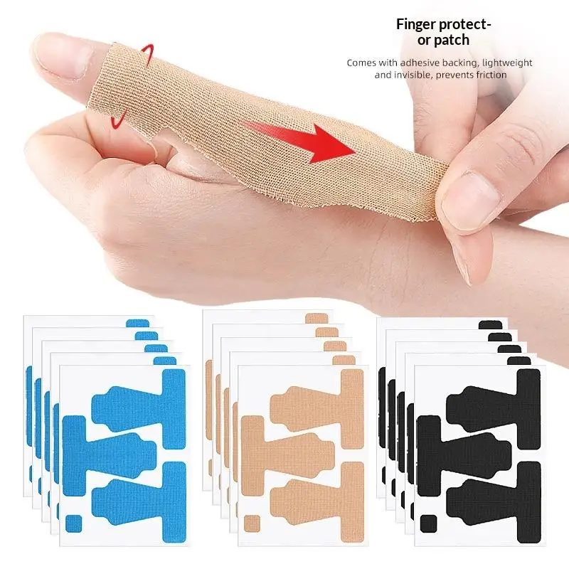 New 10 Sets Elastic Tape For Thumb Pain Relief Precut Thumb Support Tape For Arthritis Fixed Support