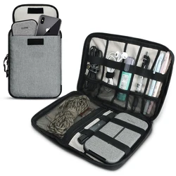 Digital Accessory Storage Bag Portable and Multifunctional Electronic Accessory Storage Bag Hard Drive Charger Data Cable