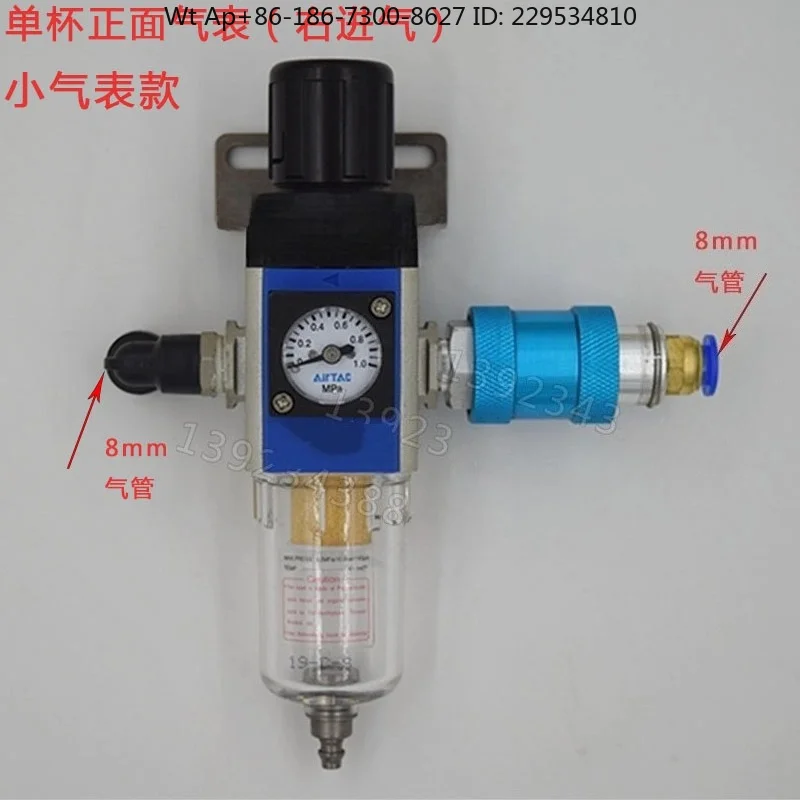 Air meter valve pressure regulating valve single  positive side pad printing machine accessories  saving installation space