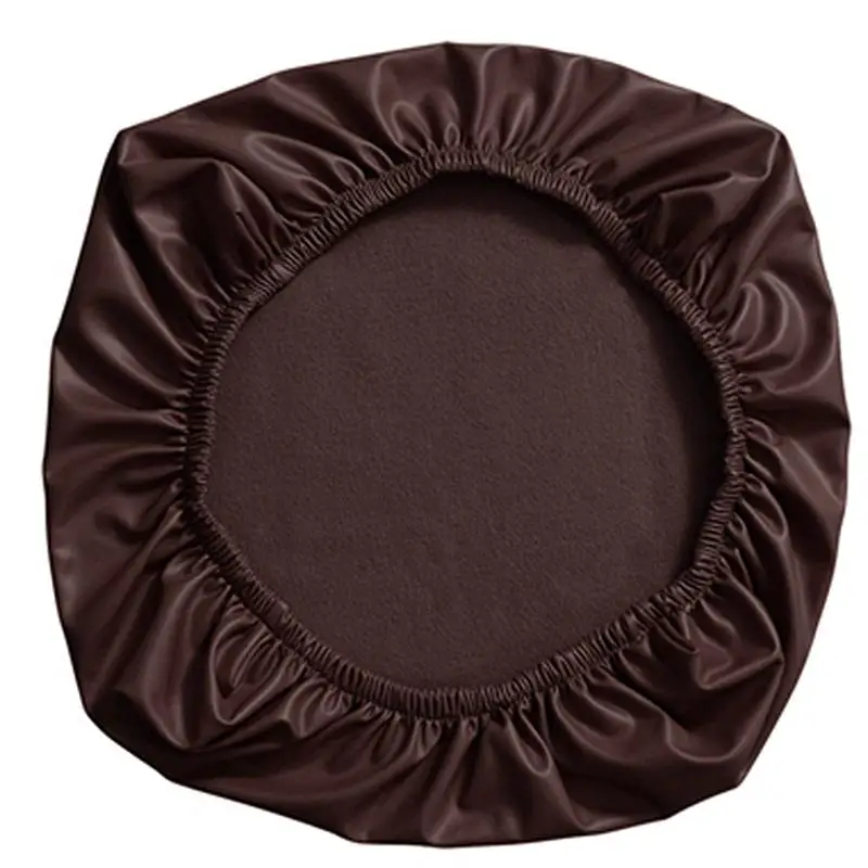 غطاء كرسي مكتب بو الجلود غطاء مقعد مقاوم للماء انقسام كرسي كرسي الكمبيوتر قضية الأوساخ مقاومة فندق استخدام Soild اللون دائم